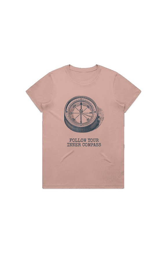 Follow Your Inner Compass, Women's Short Sleeve T